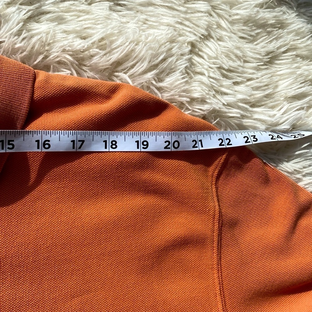 VINTAGE EDDIE BAUER MEN’S ORANGE SHORT SLEEVE 100% COTTON POLO SHIRT XXL… - Picture 7 of 10